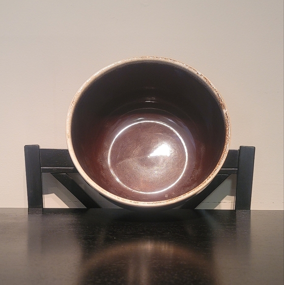 Pdaltzgraff Gourmet Brown Ceramic Mixing Bowl (Vintage) - Picture 1 of 5